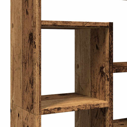 vidaXL Bookcase Old Wood 72x20x120,5 cm Engineered Wood