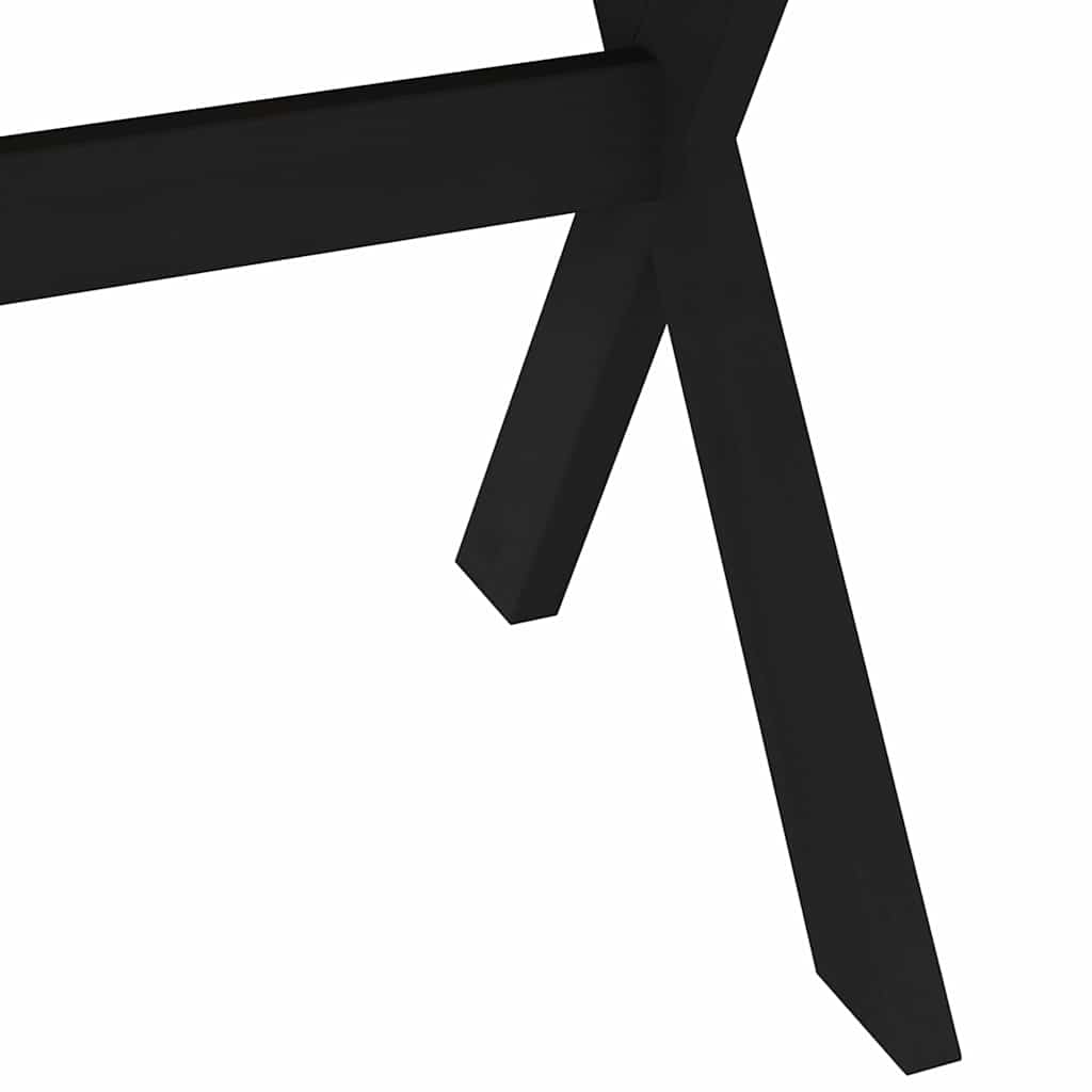 vidaXL Dining Table NOAIN X-Shaped Legs 180x90x75 cm Solid Wood Pine