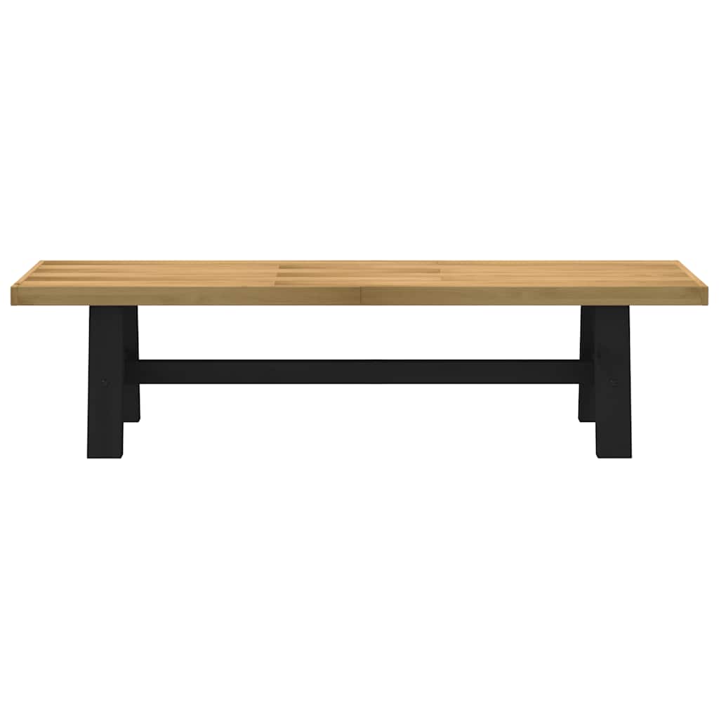 vidaXL Dining Bench NOAIN A-Shaped Legs 180x40x45 cm Solid Wood Pine