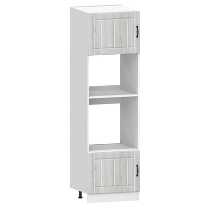 vidaXL 7 Piece Kitchen Cabinet Set Kalmar Grey Sonoma Engineered Wood
