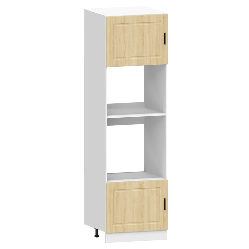 vidaXL 7 Piece Kitchen Cabinet Set Porto Sonoma Oak Engineered Wood