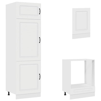 vidaXL 7 Piece Kitchen Cabinet Set "Kalmar" White Engineered Wood