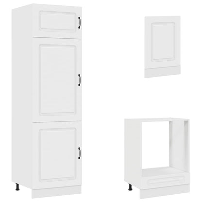 vidaXL 7 Piece Kitchen Cabinet Set "Kalmar" White Engineered Wood