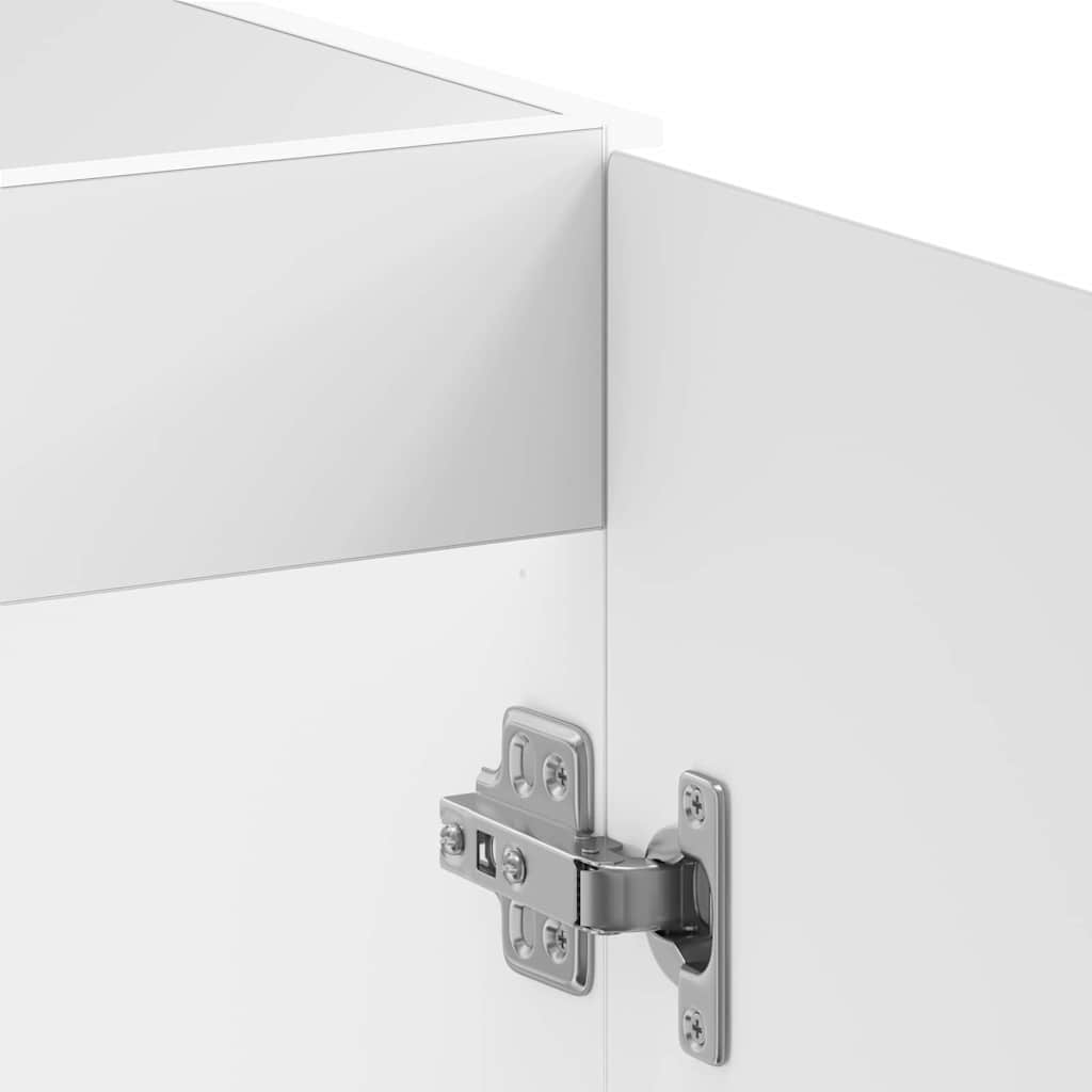 vidaXL Kitchen Cabinet Kalmar White 80 x 46 x 81.5 cm Engineered Wood