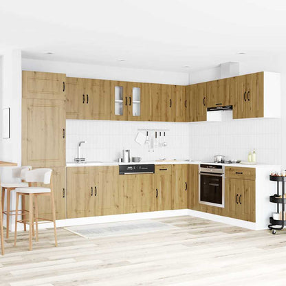 vidaXL Kitchen Cabinet Kalmar Artisan Oak 80 x 46 x 81.5 cm