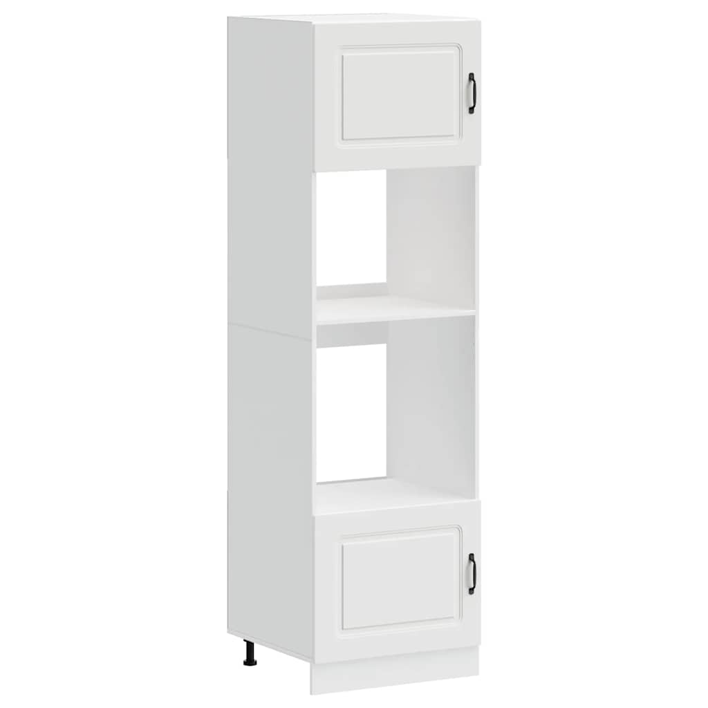 vidaXL Oven Cabinets 2 pcs Kalmar White Engineered Wood