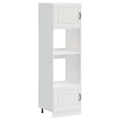 vidaXL Oven Cabinets 2 pcs Kalmar White Engineered Wood