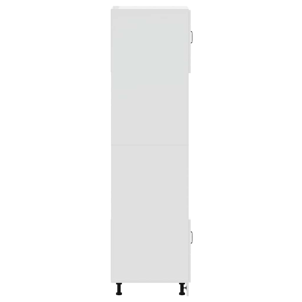 vidaXL Oven Cabinets 2 pcs Kalmar Gloss White Engineered Wood