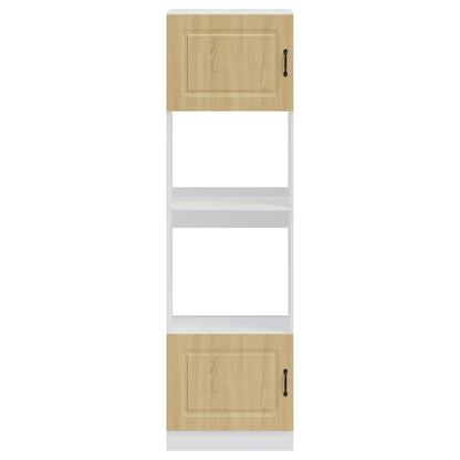 vidaXL Oven Cabinets 2 pcs Kalmar Sonoma Oak Engineered Wood