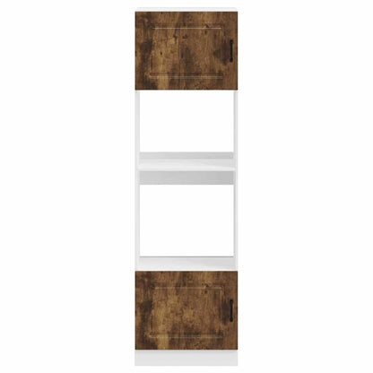 vidaXL Oven Cabinets 2 pcs Kalmar Smoked Oak Engineered Wood
