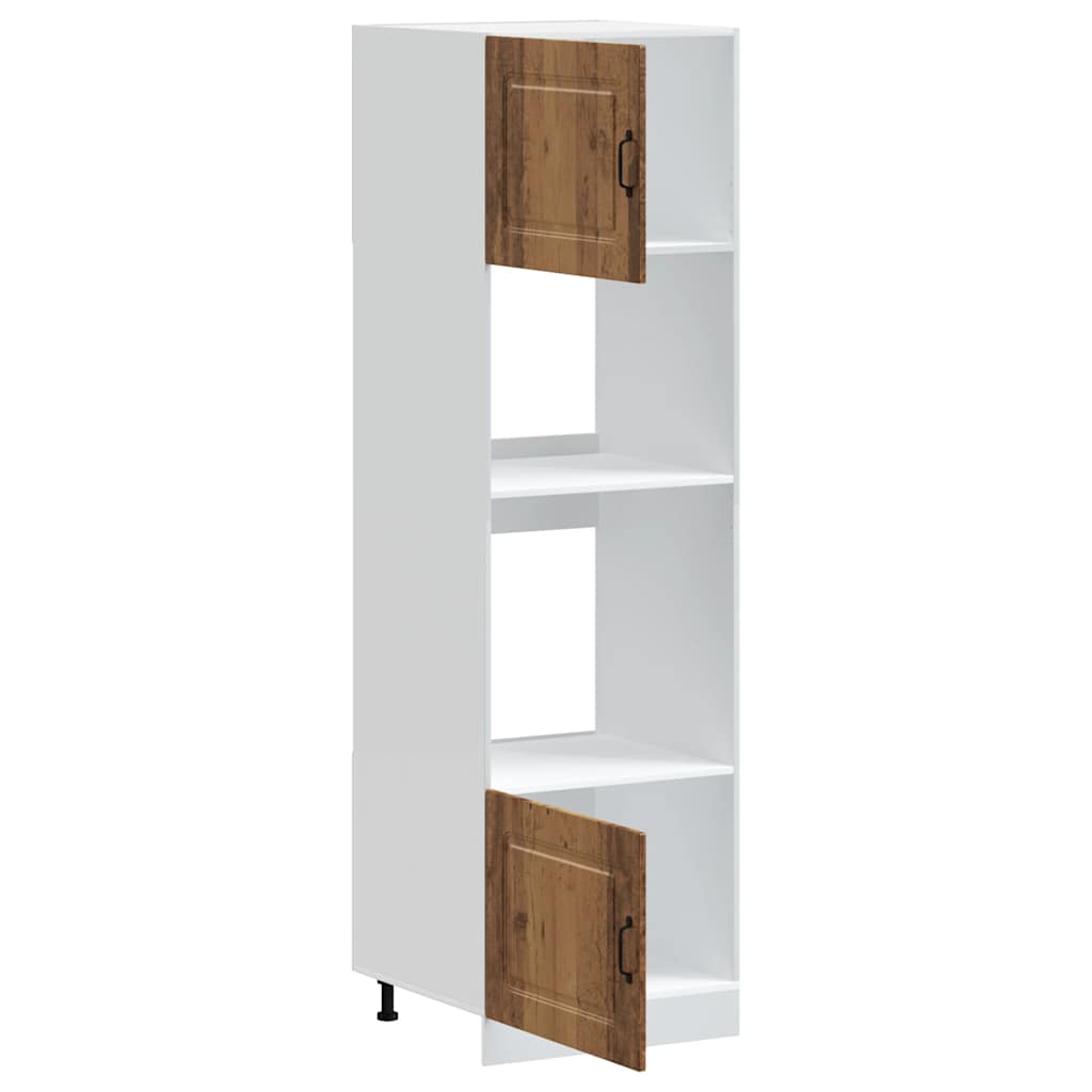 vidaXL Oven Cabinets 2 pcs Kalmar Old Wood Engineered Wood