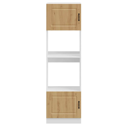 vidaXL Oven Cabinets 2 pcs Kalmar Artisan Oak Engineered Wood