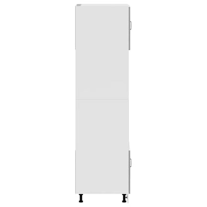 vidaXL Oven Cabinets 2 pcs Lucca Concrete Grey Engineered Wood
