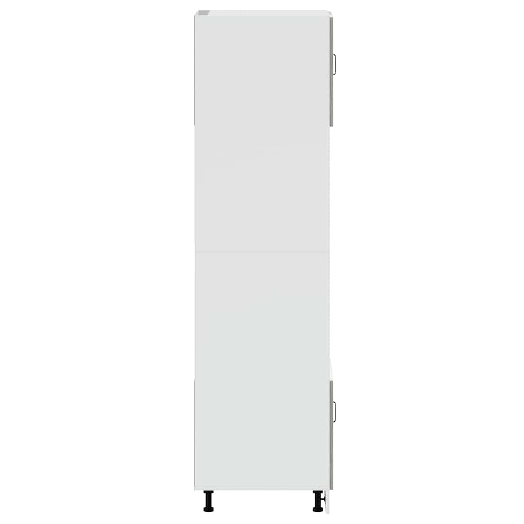 vidaXL Oven Cabinets 2 pcs Kalmar Grey Sonoma Engineered Wood
