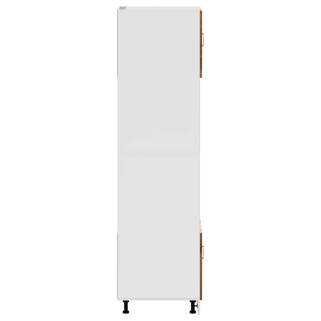 vidaXL Oven Cabinets 2 pcs Lucca Old Wood Engineered Wood