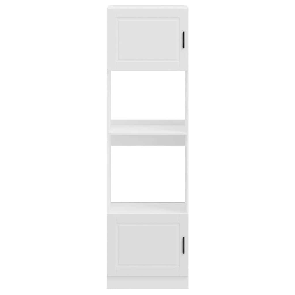 vidaXL Oven Cabinets 2 pcs Porto White Engineered Wood