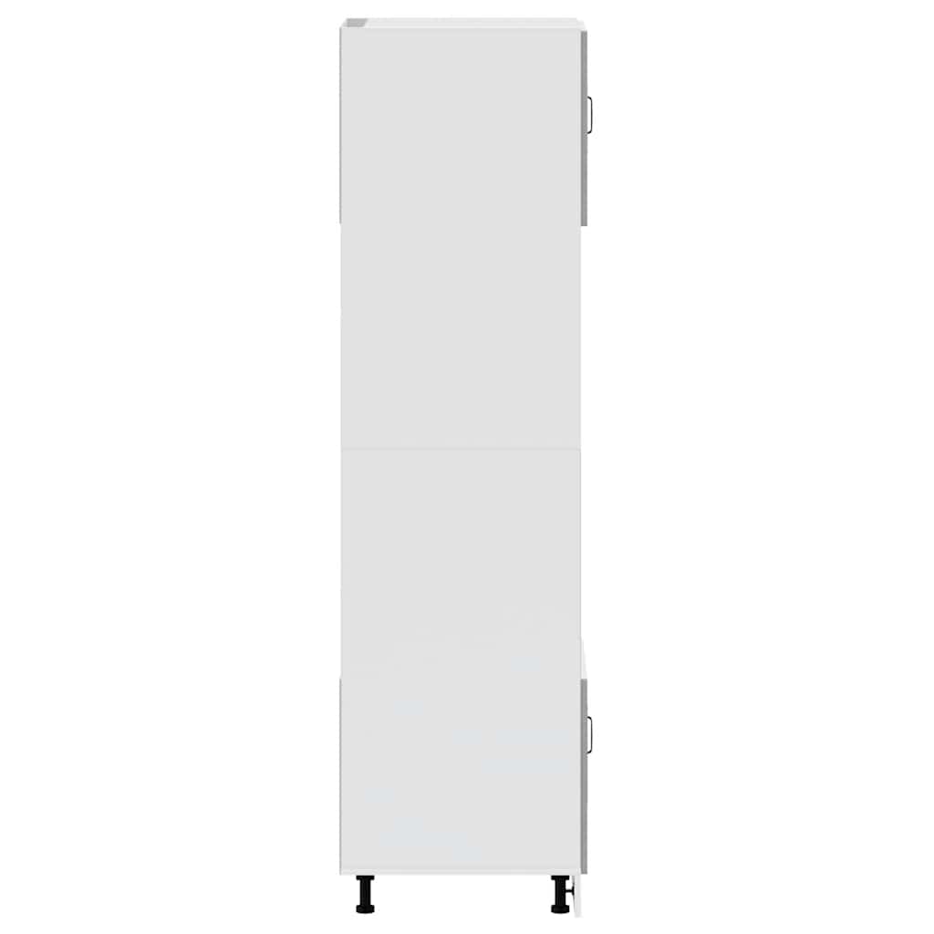 vidaXL Oven Cabinets 2 pcs Porto Concrete Grey Engineered Wood