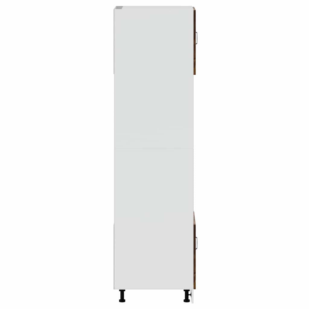 vidaXL Oven Cabinets 2 pcs Porto Smoked Oak Engineered Wood
