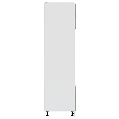 vidaXL Oven Cabinets 2 pcs Porto Grey Sonoma Engineered Wood