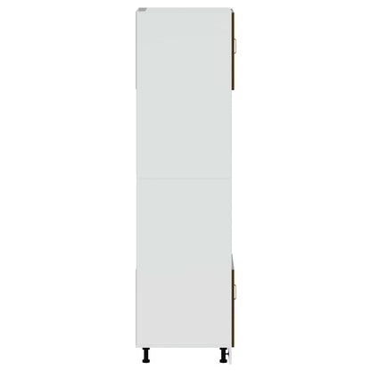vidaXL Oven Cabinets 2 pcs Porto Brown Oak Engineered Wood