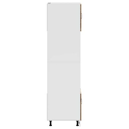 vidaXL Oven Cabinets 2 pcs Porto Old Wood Engineered Wood