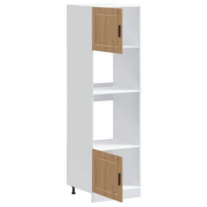vidaXL Oven Cabinets 2 pcs Porto Artisan Oak Engineered Wood