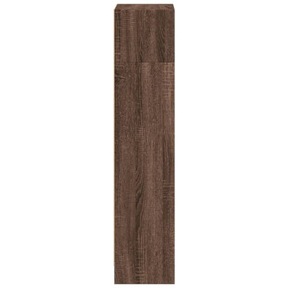 vidaXL Bookcase Brown Oak 40x24x109 cm Engineered Wood