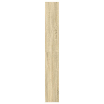 vidaXL Bookcase Sonoma Oak 40x24x176 cm Engineered Wood