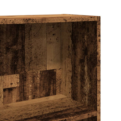 vidaXL Bookcase Old Wood 60x24x176 cm Engineered Wood