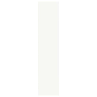 vidaXL Bookcase White 80x24x109 cm Engineered Wood