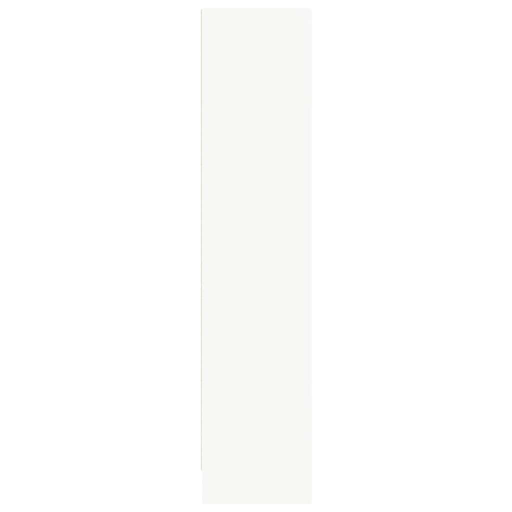 vidaXL Bookcase White 80x24x109 cm Engineered Wood