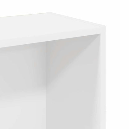 vidaXL Bookcase White 80x24x109 cm Engineered Wood