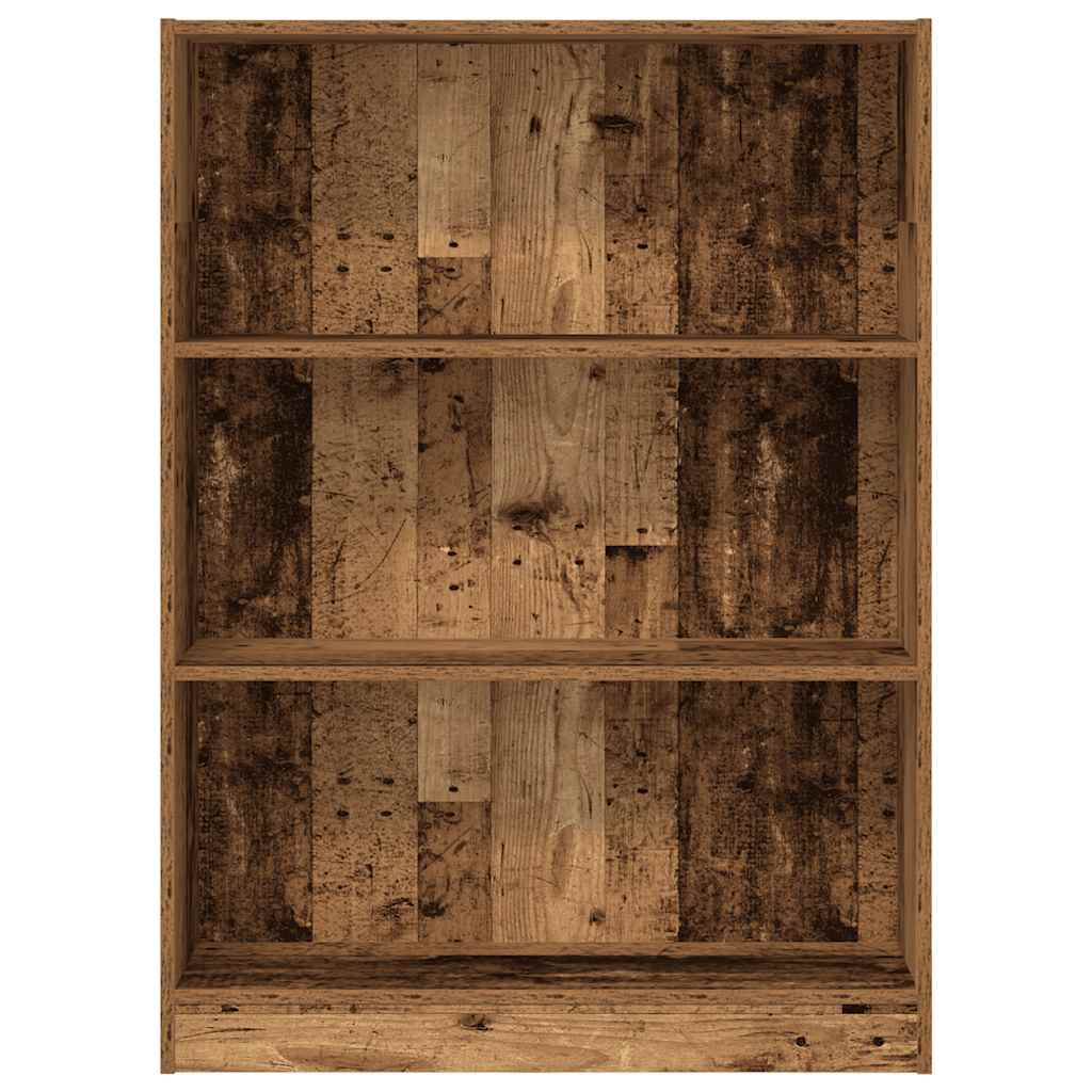 vidaXL Bookcase Old Wood 80x24x109 cm Engineered Wood