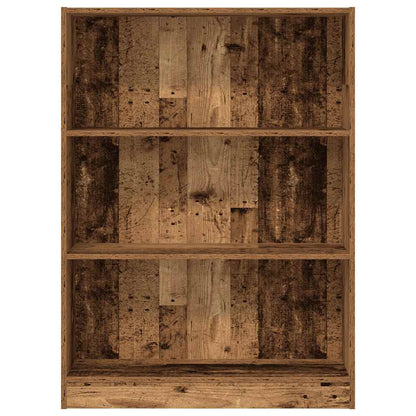 vidaXL Bookcase Old Wood 80x24x109 cm Engineered Wood