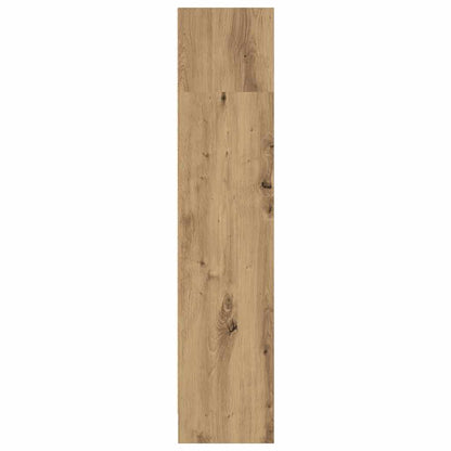 vidaXL Bookcase Artisian Oak 80x24x109 cm Engineered Wood