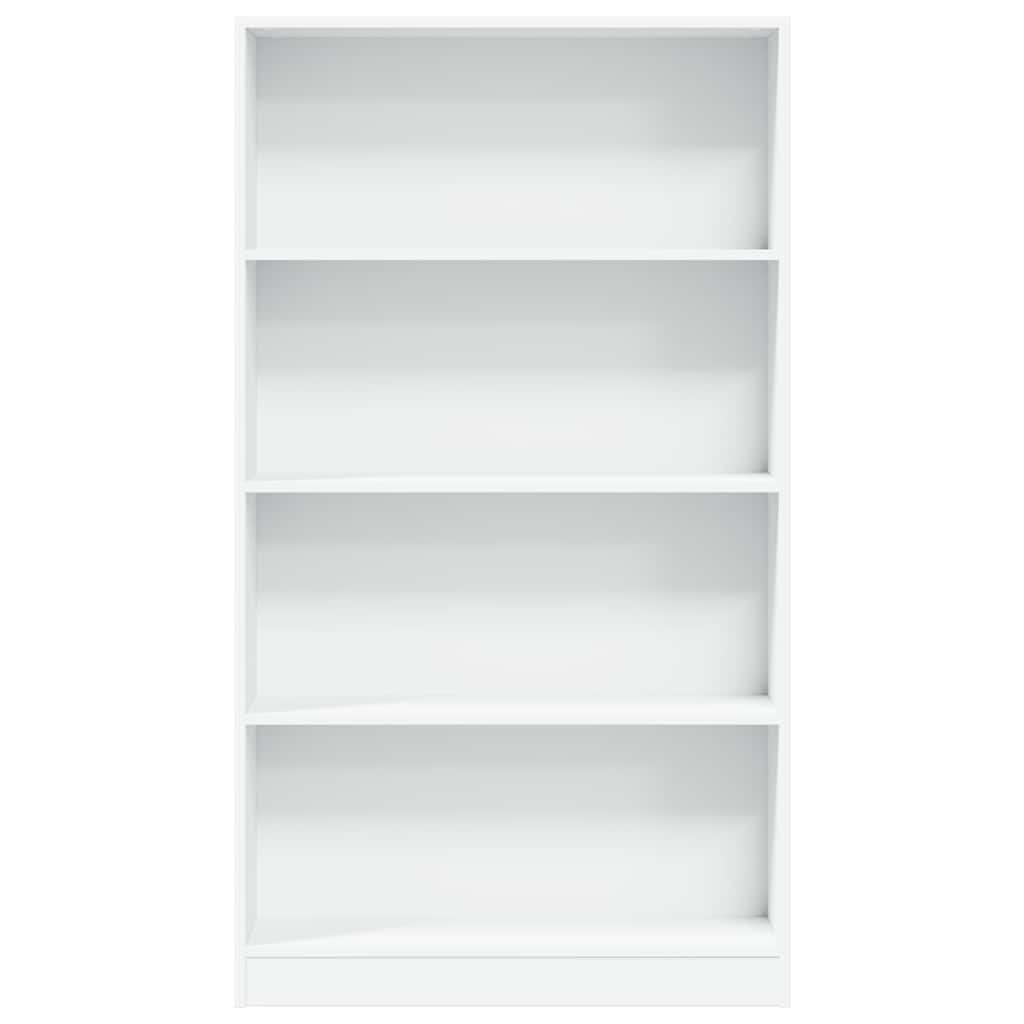 vidaXL Bookcase White 80x24x143 cm Engineered Wood