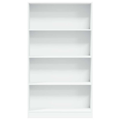 vidaXL Bookcase White 80x24x143 cm Engineered Wood