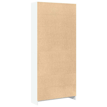 vidaXL Bookcase White 80x24x176 cm Engineered Wood