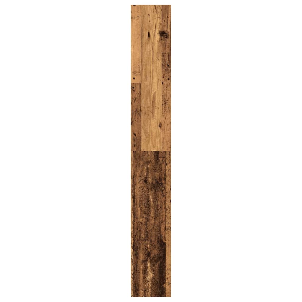 vidaXL Bookcase Old Wood 80x24x176 cm Engineered Wood