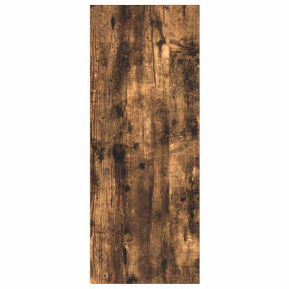 vidaXL Bookcase Smoked Oak 40x30x77 cm Engineered Wood