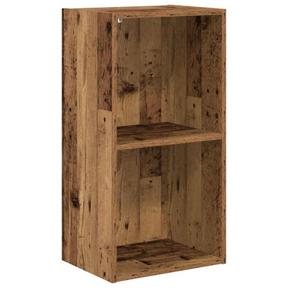vidaXL Bookcase Old Wood 40x30x77 cm Engineered Wood