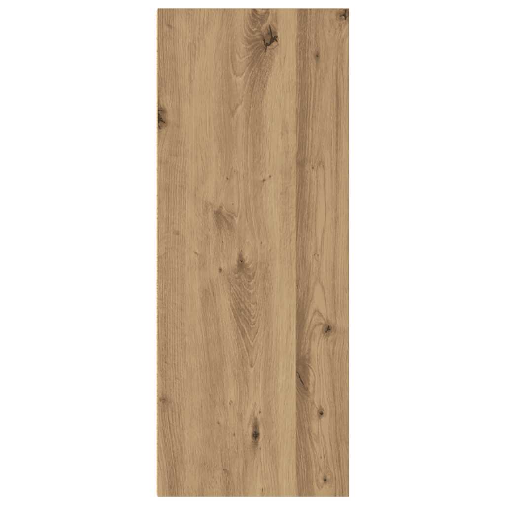 vidaXL Bookcase Artisian Oak 40x30x77 cm Engineered Wood