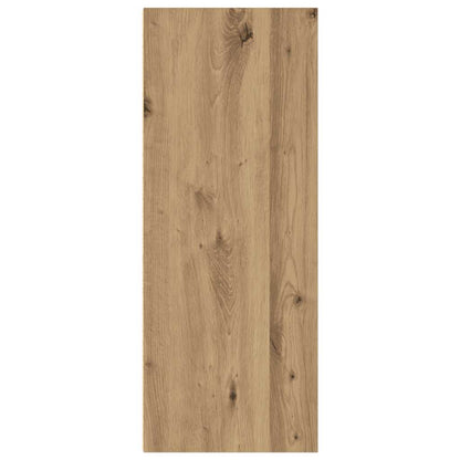 vidaXL Bookcase Artisian Oak 40x30x77 cm Engineered Wood