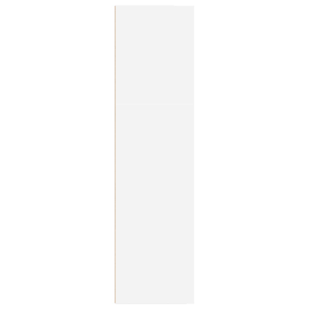 vidaXL Bookcase White 40x30x114 cm Engineered Wood