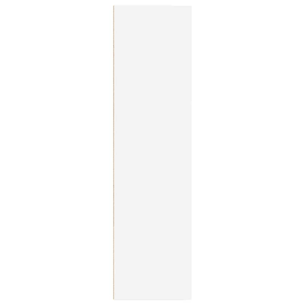 vidaXL Bookcase White 40x30x114 cm Engineered Wood