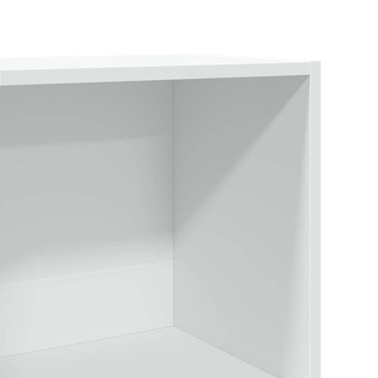 vidaXL Bookcase White 40x30x114 cm Engineered Wood