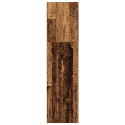 vidaXL Bookcase Old Wood 40x30x114 cm Engineered Wood