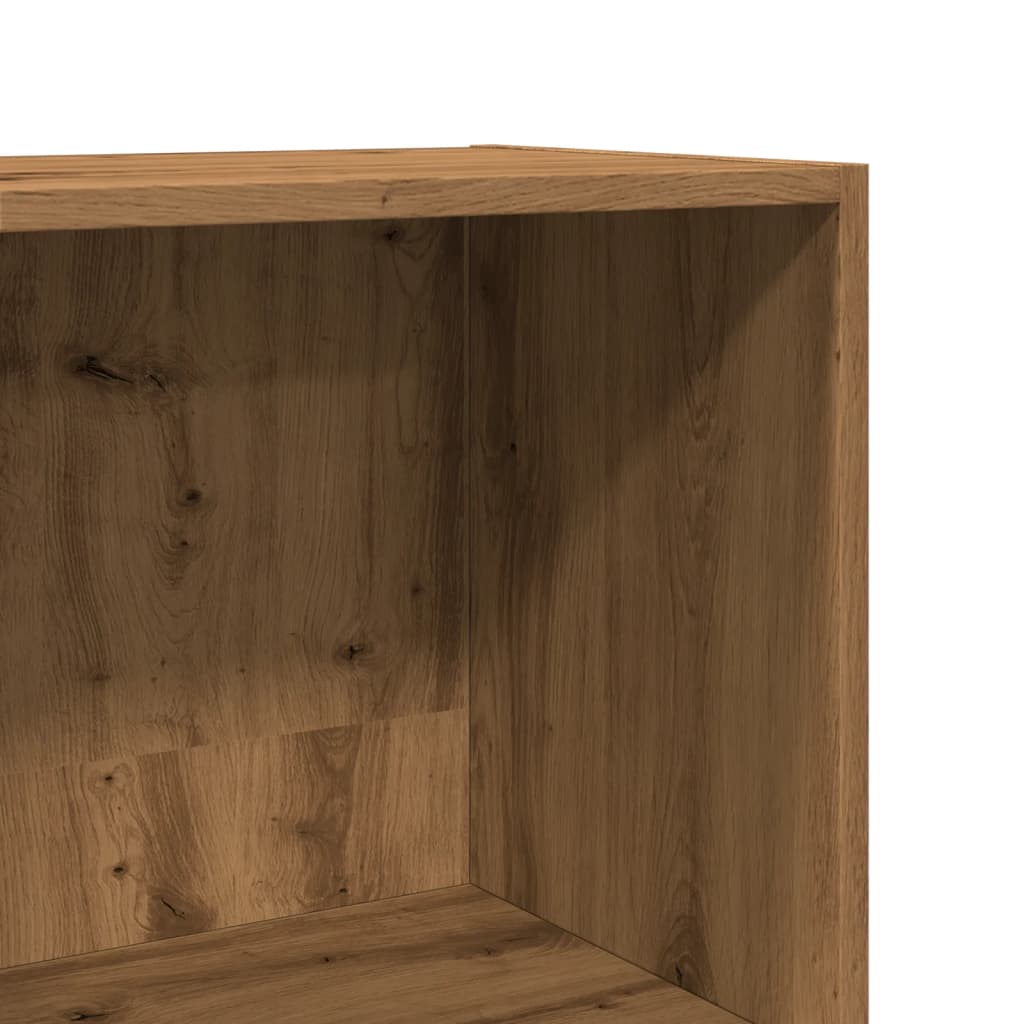 vidaXL Bookcase Artisian Oak 40x30x114 cm Engineered Wood