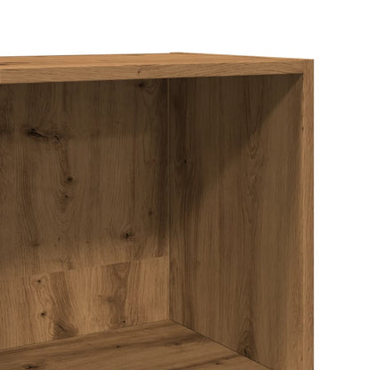 vidaXL Bookcase Artisian Oak 40x30x114 cm Engineered Wood
