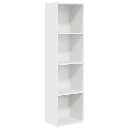 vidaXL Bookcase White 40x30x152 cm Engineered Wood